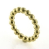 Billede af Ring kugler hele vejen rundt, br. 4,0 mm. massiv, 925 s. forgyldt