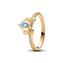 Billede af Pandora Disney Askepots Karet ring forgyldt metalblanding m. cz (str. 58)