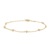Billede af Mads Z "Nora" armbånd 8 kt. guld m. cz (16,5+2cm)