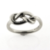 Billede af Ring m. knude (knob) 925s