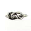 Billede af Ring m. knude (knob) 925s