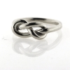 Billede af Ring m. knude (knob) 925s