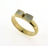Billede af Tandring 2 tand (gl. ring bruges) 8 kt