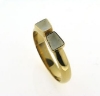 Billede af Tandring 2 tand (gl. ring bruges) 8 kt