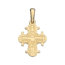 Billede af Dagmarkors blank bagside 14 kt 15*13 mm