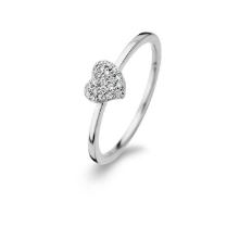 Billede af Spirit Icons ring Glowing heart sølv cz str 54