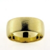 Billede af Herrering u/sten, bred. 9,5 mm. tyk. 1,6 mm. 925 s. forgyldt (forgyldning vil blive slidt af ved brug !)