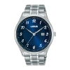 Billede af Lorus Classic herreur stållænke blå skive 5 bar 42mm