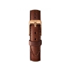 Billede af Daniel Wellington Petite St. Mawes brun urrem 12 mm rosaforg