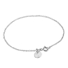 Billede af ENAMEL Copenhagen Ball armbånd sølv kuglekæde (17,5cm)