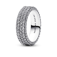 Billede af Pandora Timeless Pavé tredobbelt række ring sølv m. cz (str. 48)