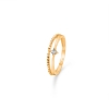 Billede af Mads Z "Lucia" ring 8 kt. guld m. cz (str. 50-60)