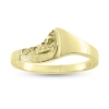 Billede af Ring "Half Raw" i guld