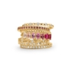 Billede af Mads Z 14 kt. ring "Poetry Flower" m. 0,16 ct. W.SI (str. 50-60)