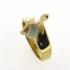 Billede af Tand ring m. 1 tand 8 kt. facon 6,7 gr
