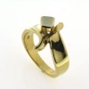 Billede af Tand ring m. 1 tand 8 kt. facon 6,7 gr