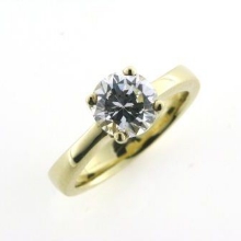 Billede af Ring 4 grab. fatning, syn. sten, 8,0 mm. 8 kt Billede af Ring 4 grab. fatning, syn. sten, 8,0 mm. 8 kt