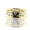 Billede af Ring fattet med 19 brillanter 14 kt.