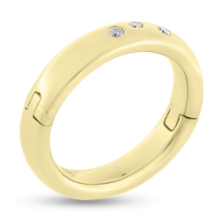 Billede af Gigtring, 3 brill. a 0,02 w/vs. (bredde 4,5 mm., tyk. 2,6 mm.) 8 kt. str. -59