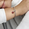 Billede af Pandora Charm Rød Mariehøne med vedhæng + cz