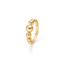 Billede af Mads Z ring 14 kt. "Big Ball" small str. 58