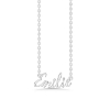 Billede af Studio Z "Name Tag - EMILIE" halskæde sølv (40-45 cm)
