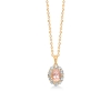 Billede af Mads Z "Madison" vedhæng 14 kt. m. morganit og diamant ekskl. kæde