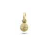 Billede af Vedhæng / charms golf kugle 5 mm. 3* brill. 0,01 w/vs. 14 kt.