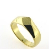 Billede af Herrering massiv, plade 6*6 mm. båndring