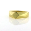 Billede af Herrering massiv, plade 6*6 mm. båndring