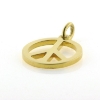 Billede af Vedhæng, fredstegn (peace tegn) hj. 20 mm. 14 kt. facon + 5,9 gr. (prisen er excl. guld)