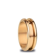 Billede af Bering ring Arctic Symphony poleret guld - str. 55 (7)