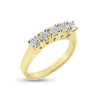 Billede af Ring rk. m. 5* 3 mm.  syn sten 14 kt