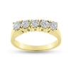 Billede af Ring rk. m. 5* 3 mm.  syn sten 14 kt