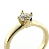 Billede af Ring, Solitairering brill. 0,63 ct. 14 kt.