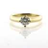 Billede af Ring, Solitairering brill. 0,63 ct. 14 kt.