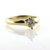 Billede af Ring, Solitairering brill. 0,63 ct. 14 kt.