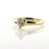 Billede af Ring, Solitairering brill. 0,63 ct. 14 kt.