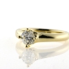 Billede af Ring, Solitairering brill. 0,63 ct. 14 kt.