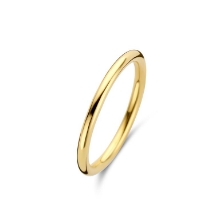 Billede af Spirit Icons Basic ring forgyldt sølv (str. 60)