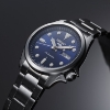 Billede af Seiko 5 herreur stål automatik blå skive 10bar hardlex 40mm