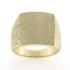 Billede af Herrering massiv lukket bund, plade 17,5*15,5 mm.