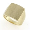 Billede af Herrering massiv lukket bund, plade 17,5*15,5 mm.