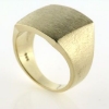 Billede af Herrering massiv lukket bund, plade 17,5*15,5 mm.