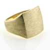 Billede af Herrering massiv lukket bund, plade 17,5*15,5 mm.