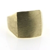 Billede af Herrering massiv lukket bund, plade 17,5*15,5 mm.