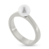 Billede af Ring perle 6 m/m. Fwp. 14 kt. hvg.