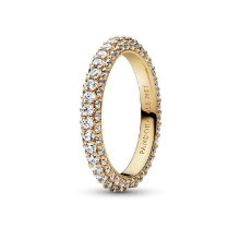 Billede af Pandora Timeless Pavé ring forgyldt metalblanding m. cz (str. 50)