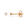 Billede af Ørepynt syn.zir. 2 mm. 8 kt.