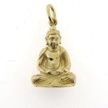 Billede af Vedhæng Buddha (hj. 18 mm.) 14 kt. facon 10,0 gr. (prisen er excl. guld)